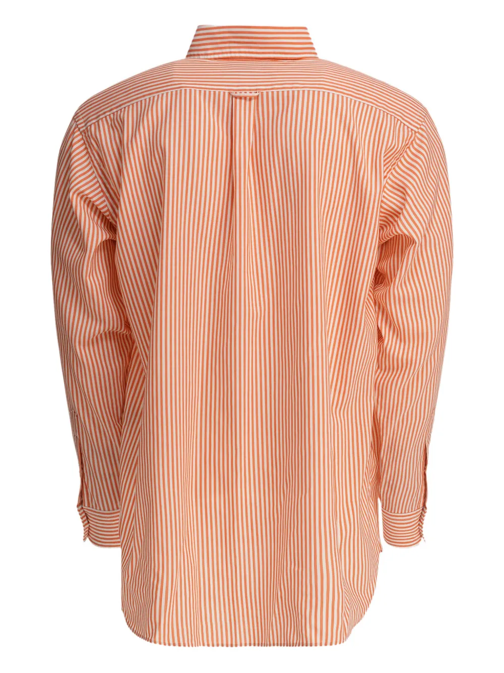 BEAMS PLUS striped button-down shirt - Oranje