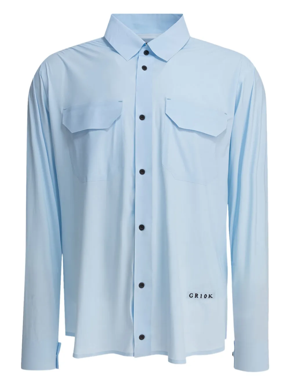 double-pocket shirt
