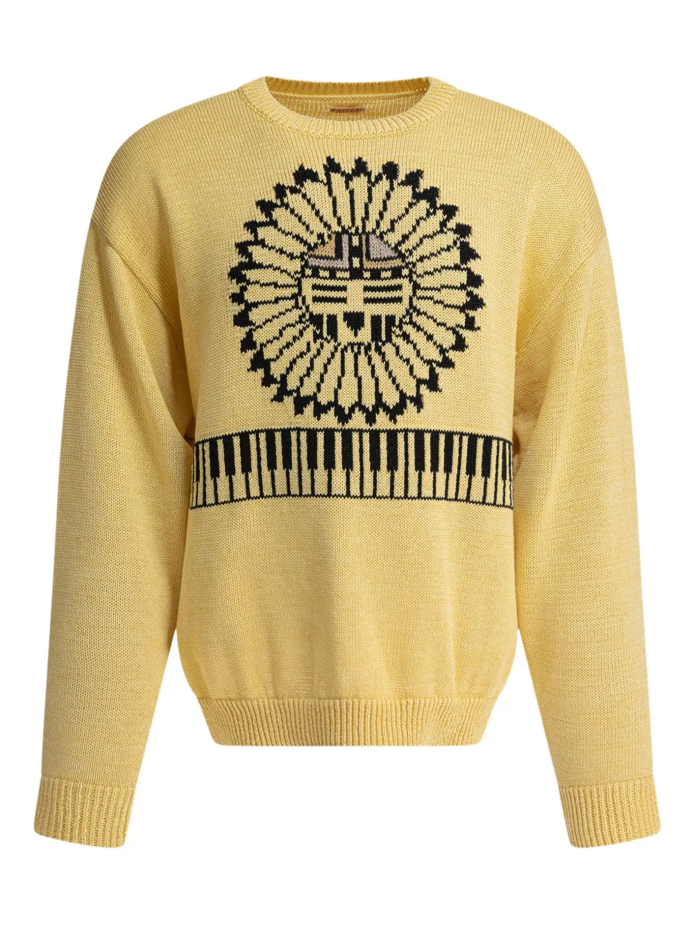 intarsia-knit sweater