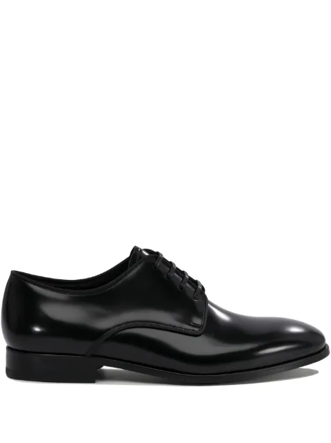 Fabi leather lace-up derby shoes