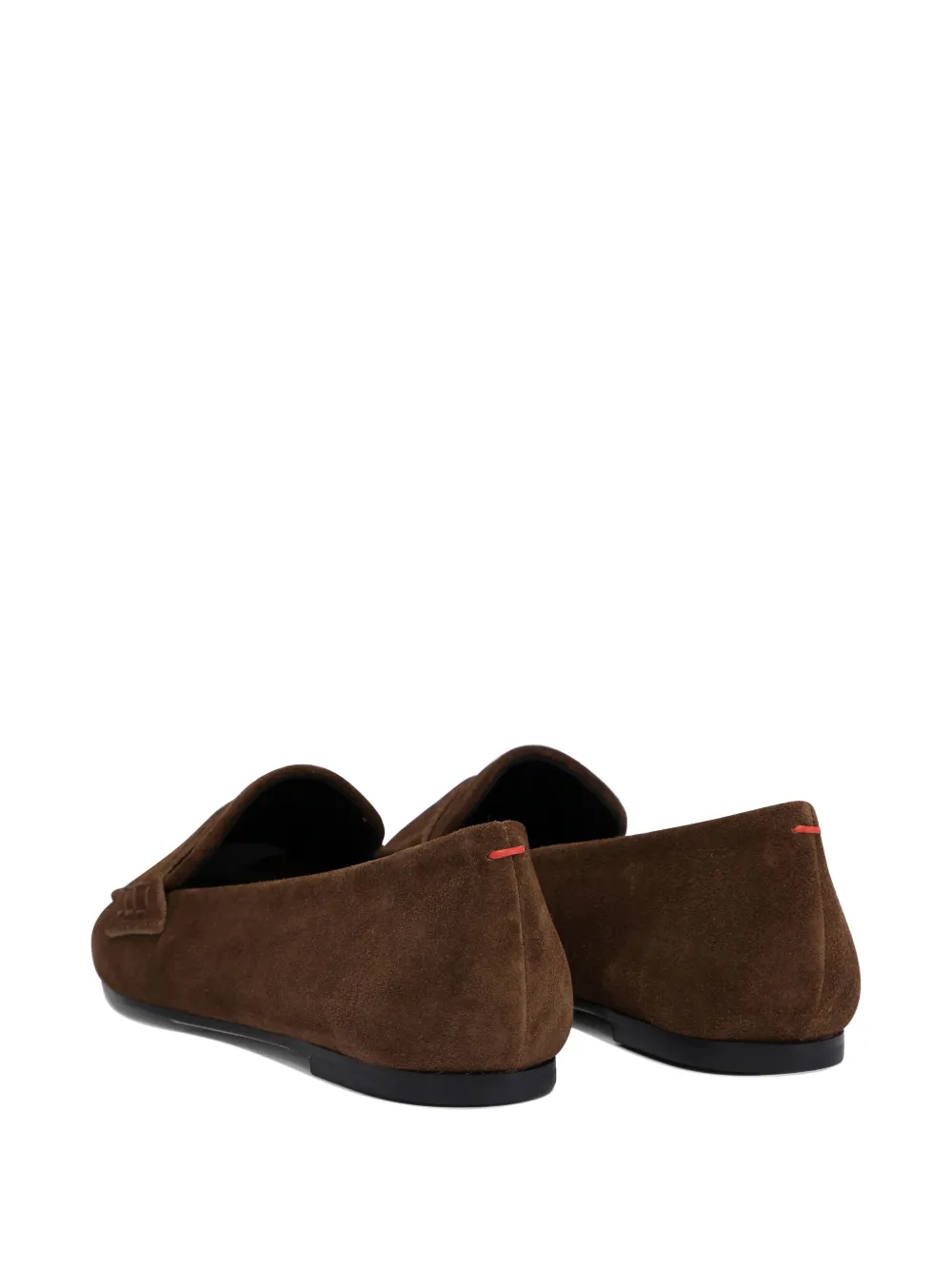 Aeyde Suède loafers Bruin