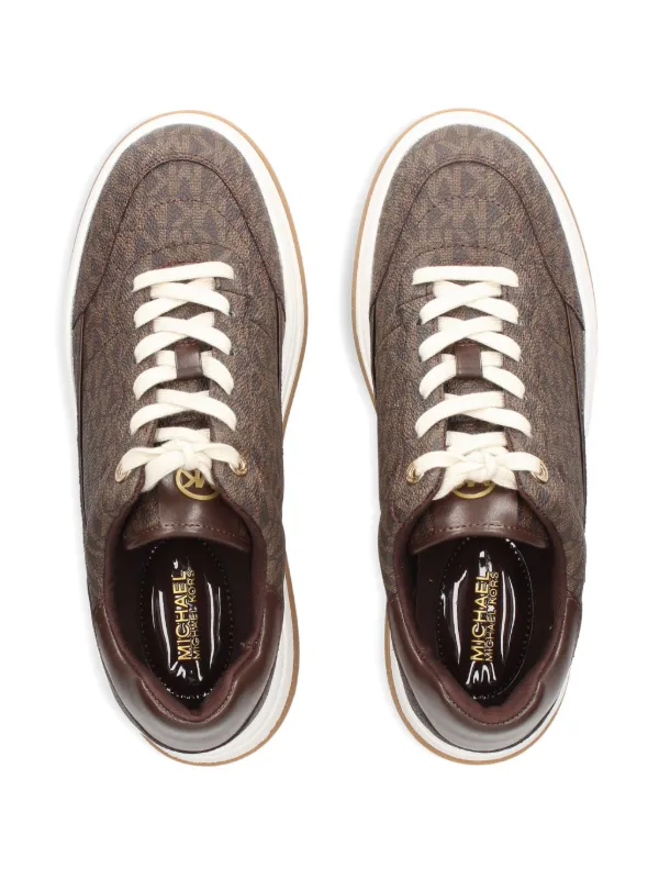 Michael Michael Kors Hayes Platform Sneakers Brown FARFETCH VN