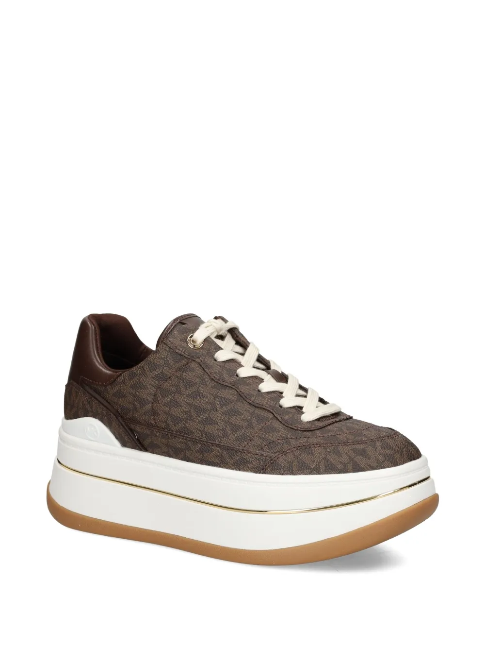 Michael Kors Hayes platform sneakers Brown