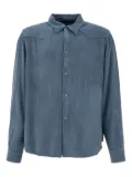 Stockholm Surfboard Club corduroy buttoned shirt - Blue