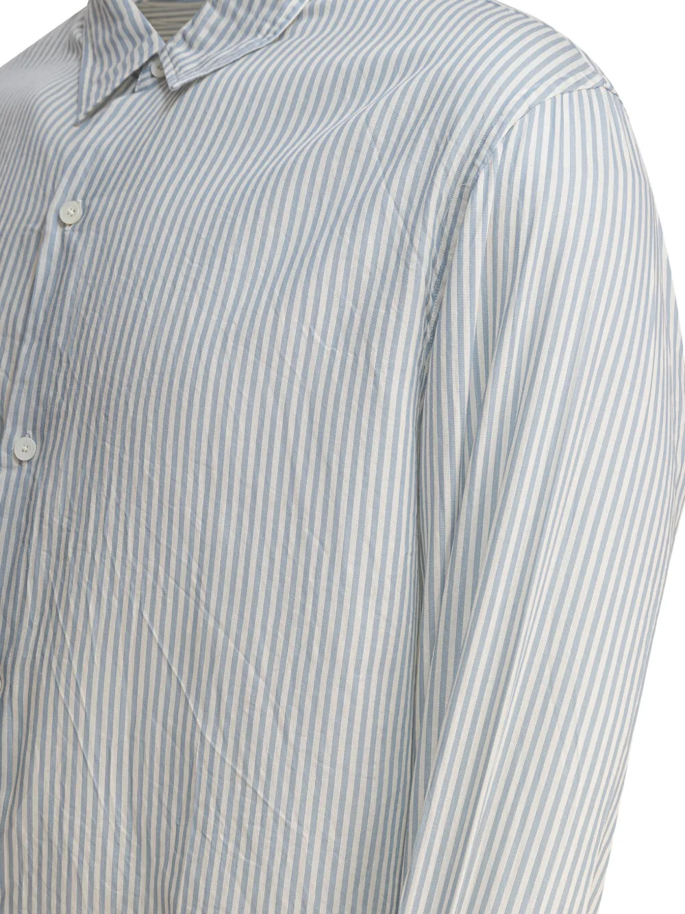 Kaptain Sunshine Gestreept overhemd Blauw