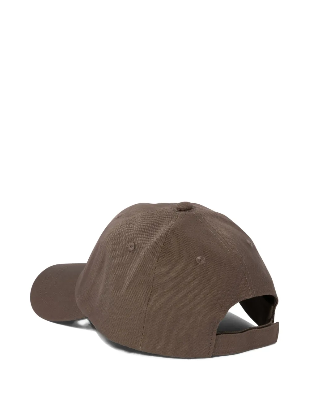 Stockholm Surfboard Club Honkbalpet met geborduurd logo - Bruin