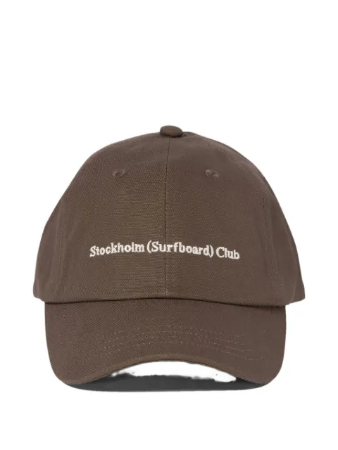 Stockholm Surfboard Club embroidered-logo baseball cap
