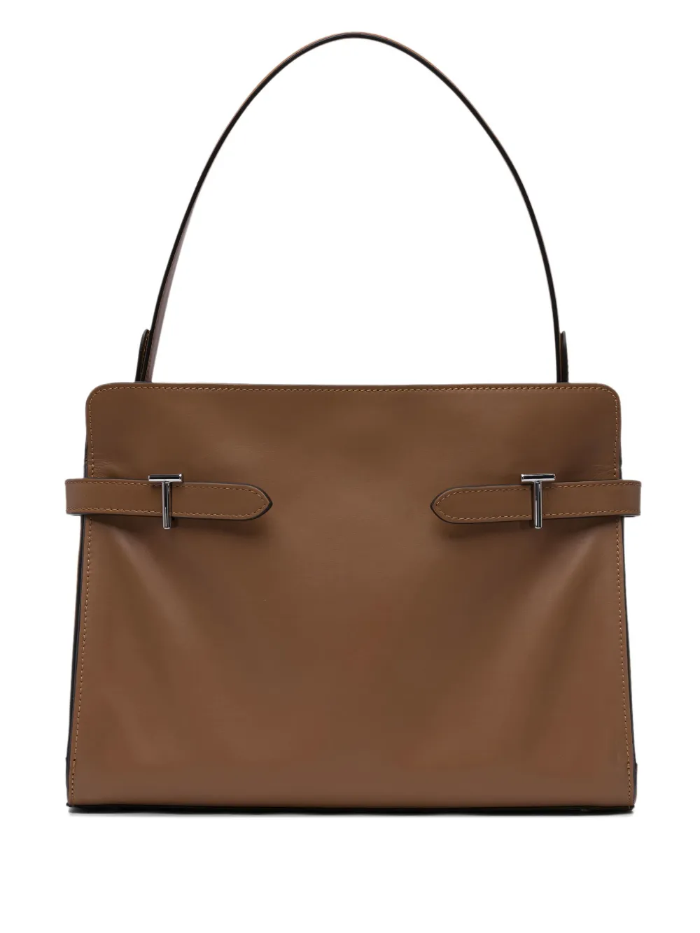 Le Tanneur leather buckle tote bag | Brown | Image 1