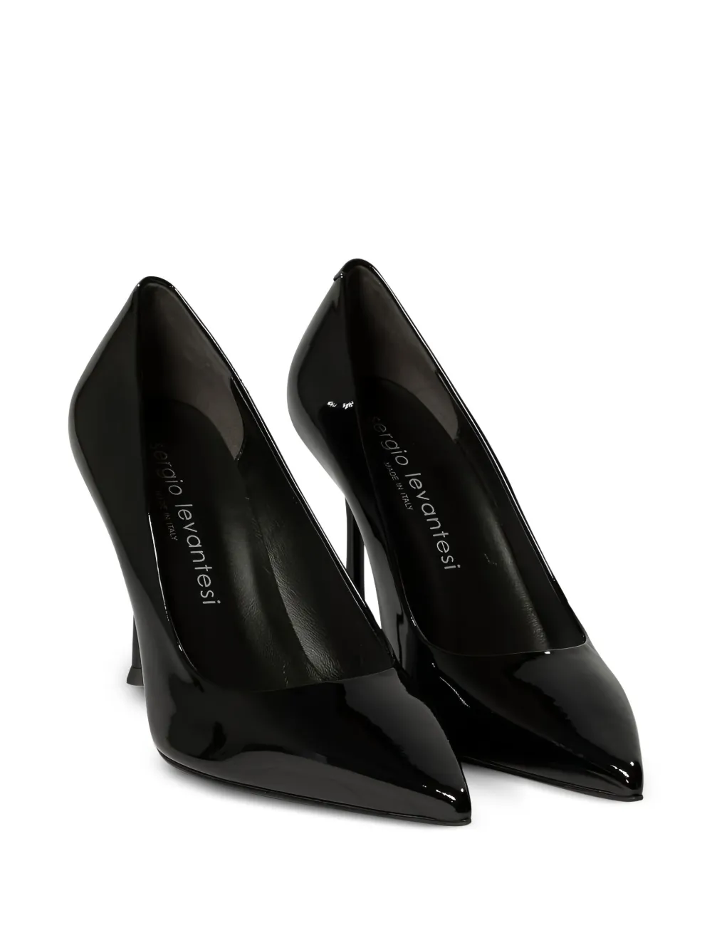 Sergio Levantesi 100mm Ley Décolleté leather pointed-toe pumps | Heeled Pumps | Image 2