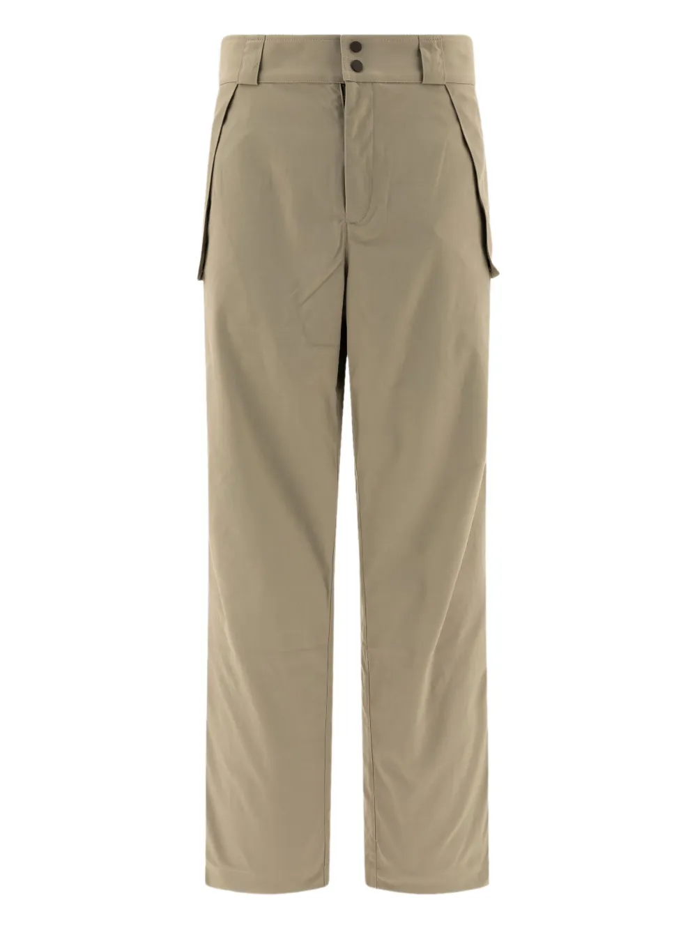 Gr10k Flap-pocket Trousers In Brown