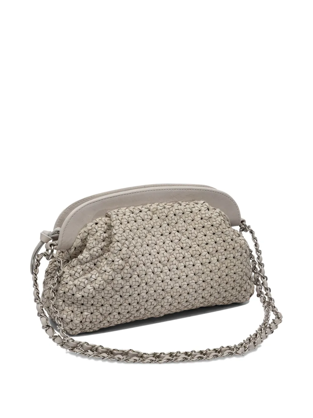 Reptile's House woven-leather clutch bag | Shoulder Bags | Image 2