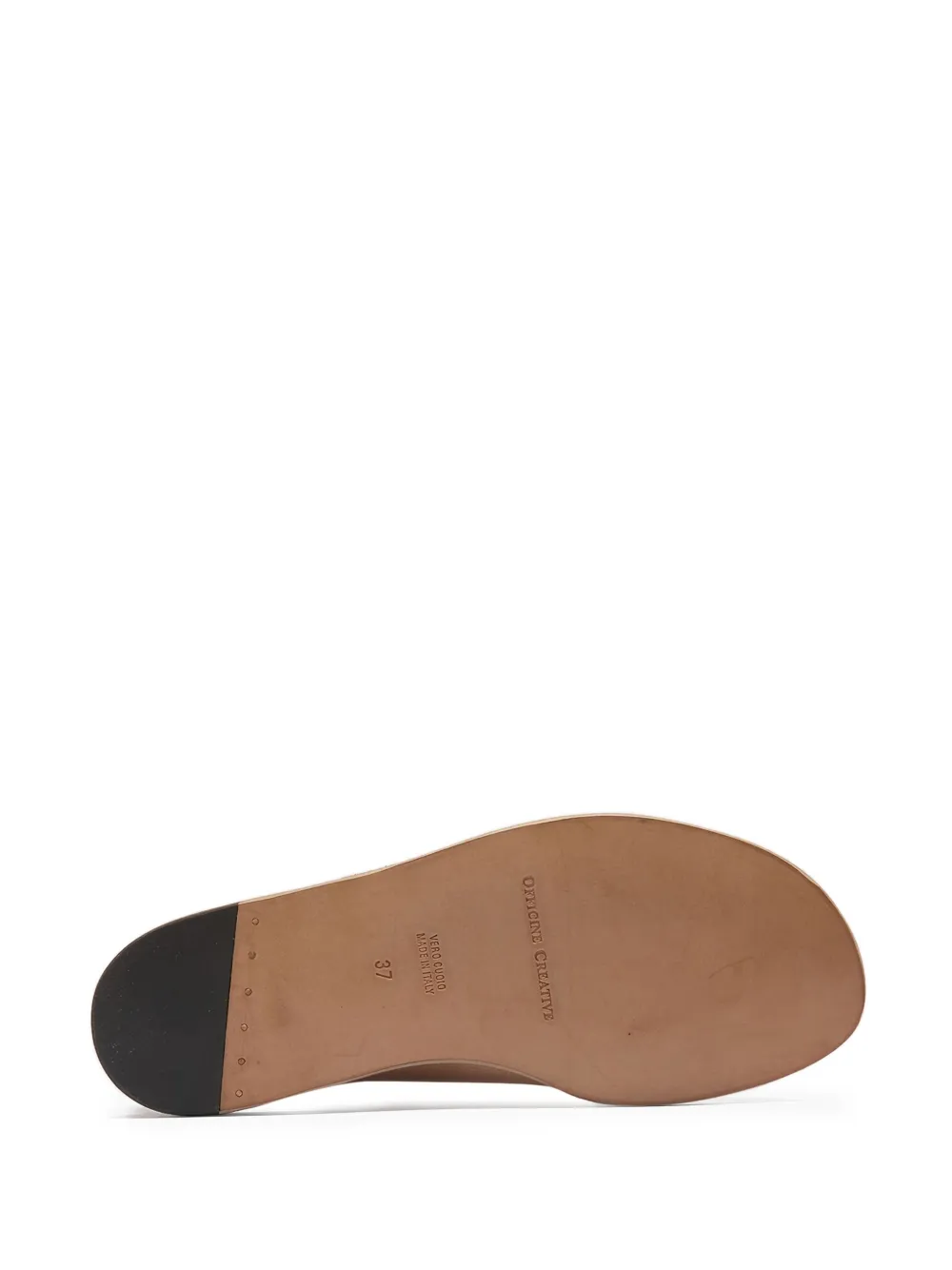 Officine Creative leather sandals Beige