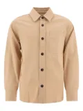 A.P.C. heart-pocket button-down shirt - Neutrals