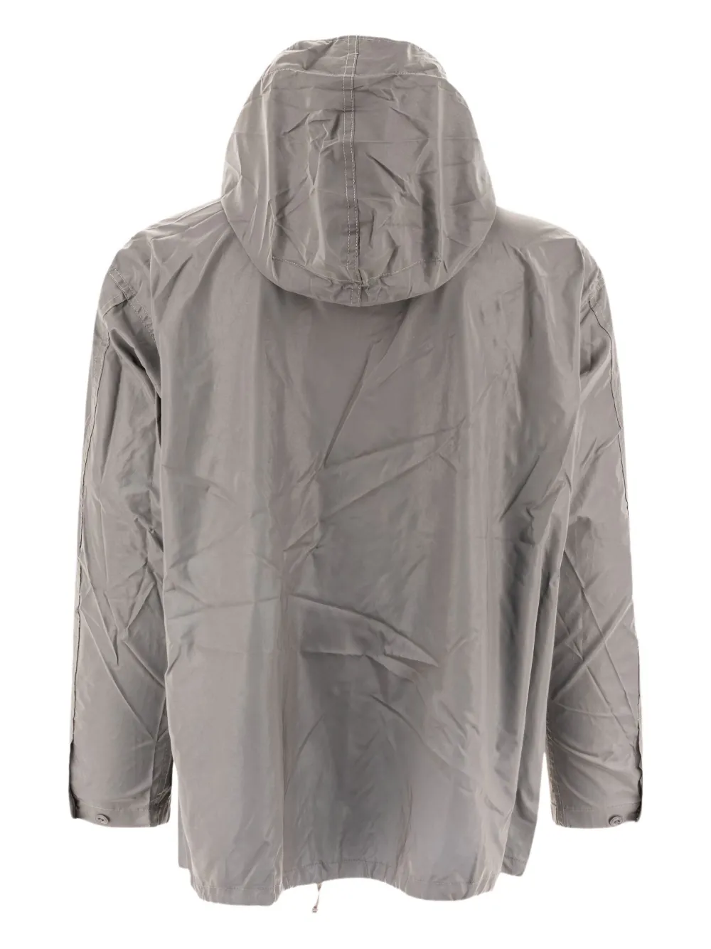 Engineered Garments Hooded Flap-pocket Jacket In Gray