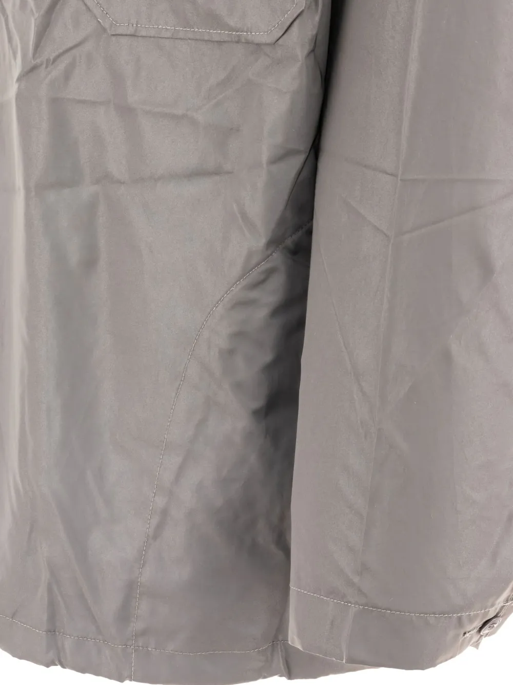 Engineered Garments Hooded Flap-pocket Jacket In Gray