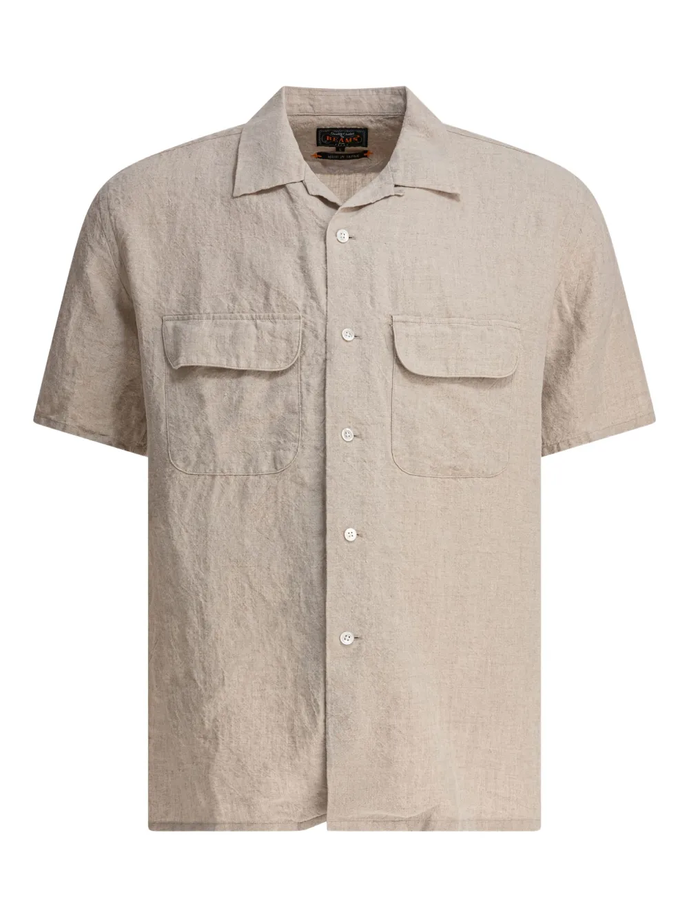 linen pocket shirt