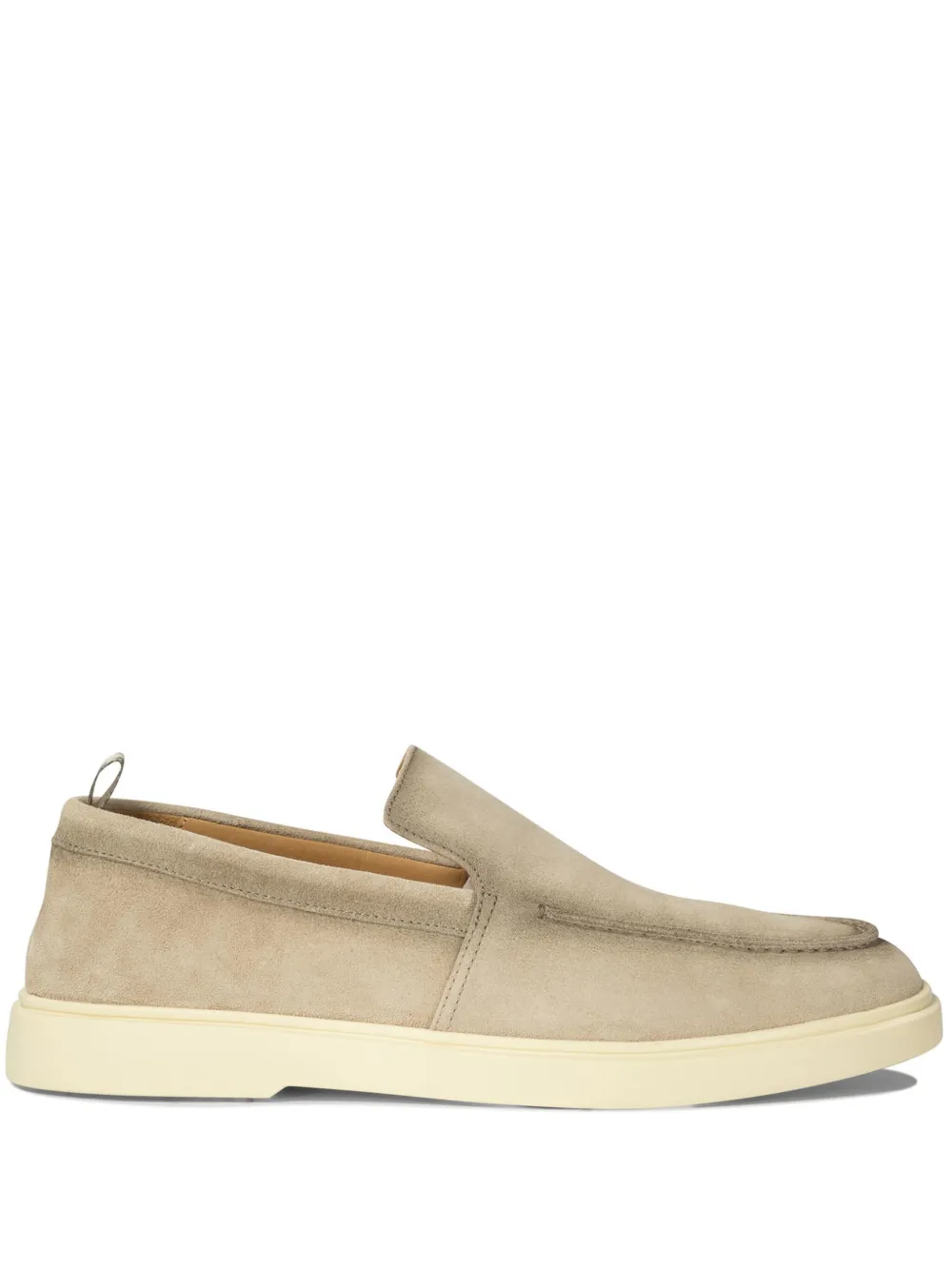 Officine Creative Bones 002 suede loafers Neutrals