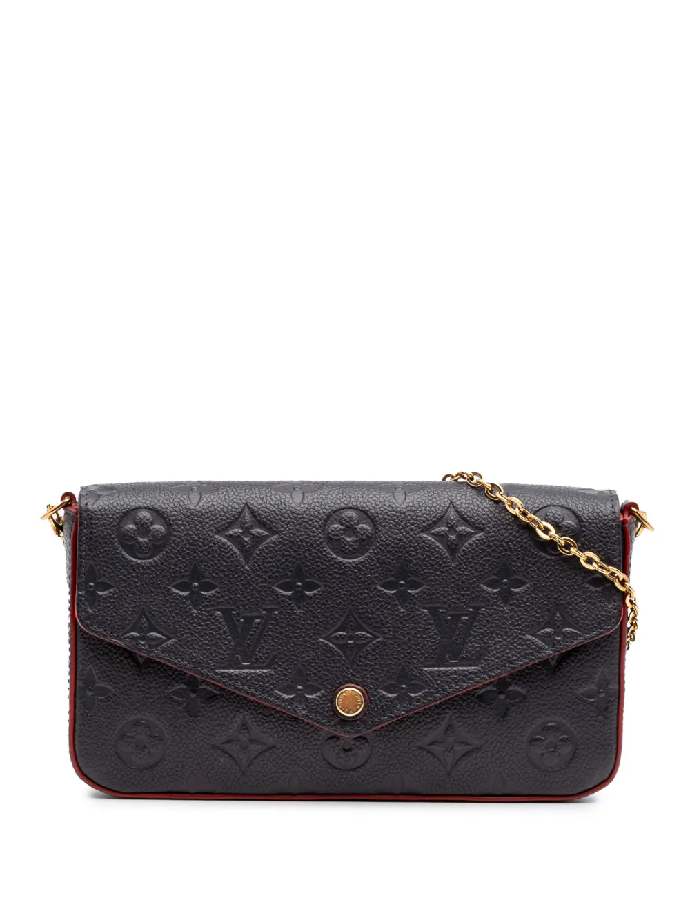 Louis Vuitton Pre-Owned 2018 Monogram Empreinte Pochette Felicie crossbody bag | Blue | Image 1