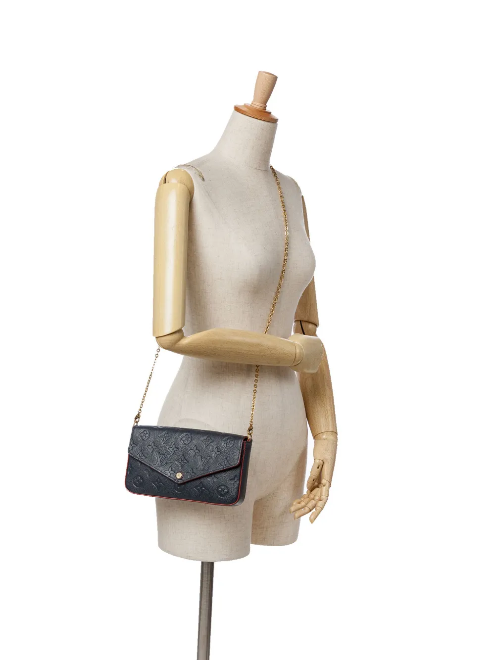 Louis Vuitton Pre-Owned 2018 Monogram Empreinte Pochette Felicie crossbody bag | Pre-Owned | Image 2