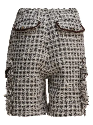 Kapital Fancy Tweed Cargo Short Pants