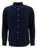 BEAMS PLUS button-down pocket shirt - Blue