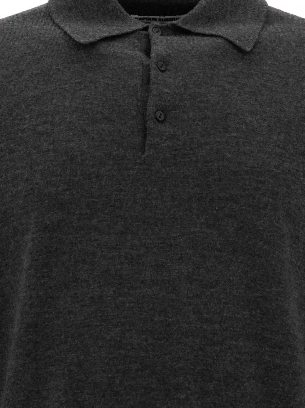 Kaptain Sunshine Kasjmier poloshirt Grijs