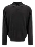 Kaptain Sunshine cashmere polo shirt - Grey