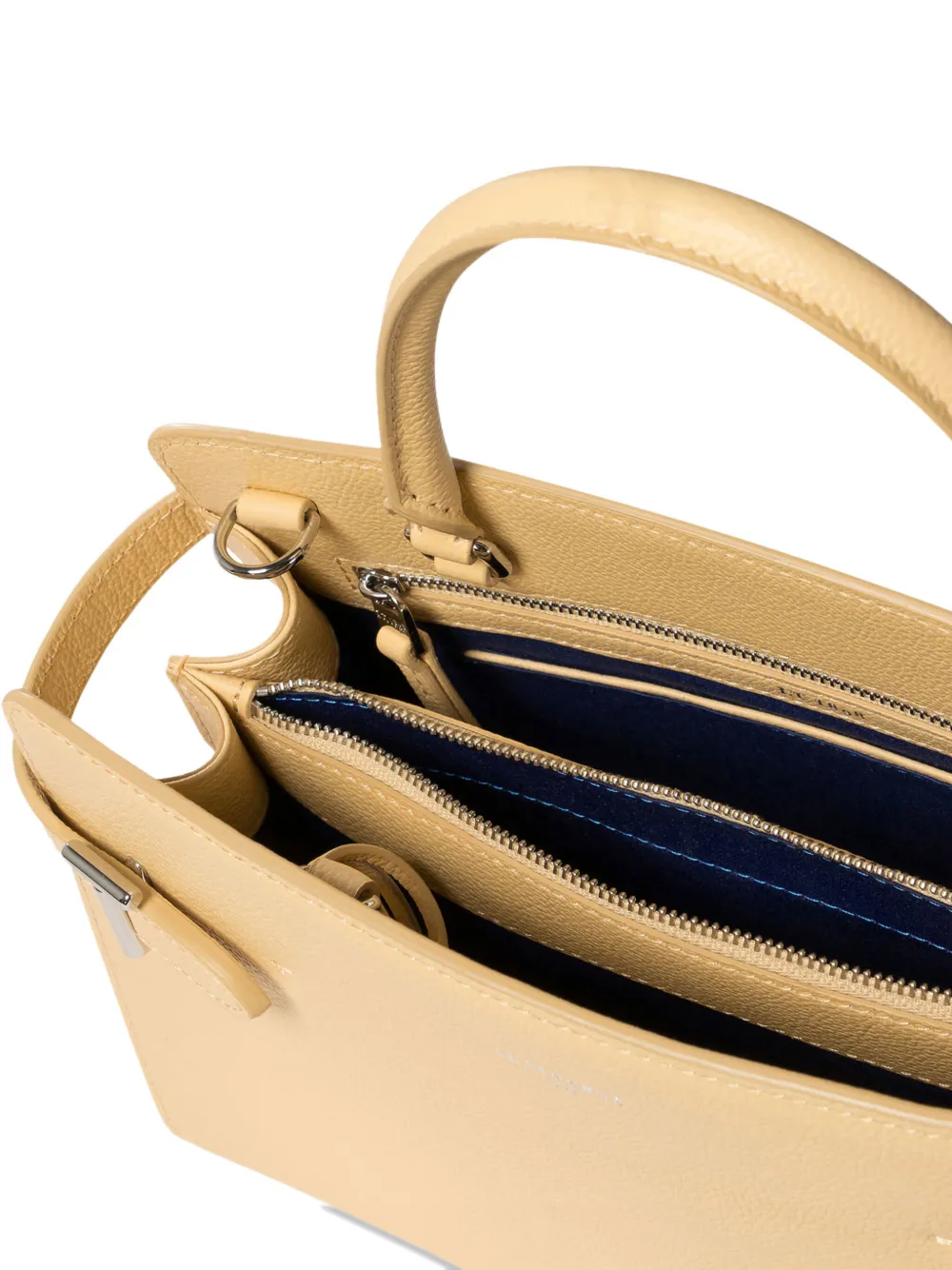 Le Tanneur Small Emilie Tote Bag In Neutral