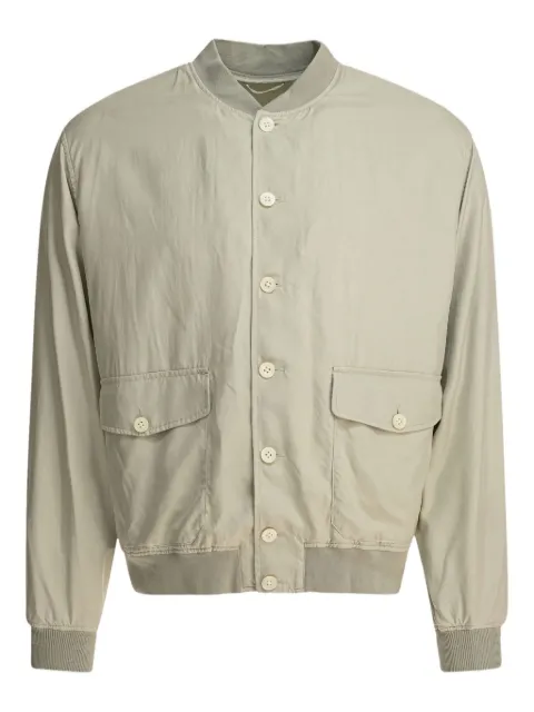 Kaptain Sunshine button-fastening bomber jacket