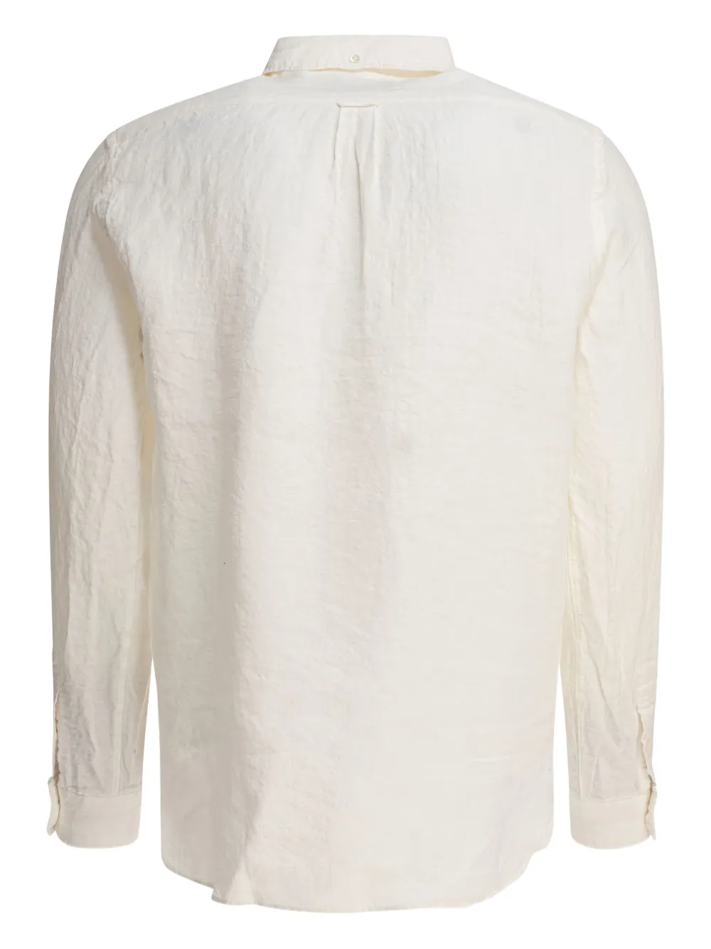 BEAMS PLUS linen pocket shirt - Wit