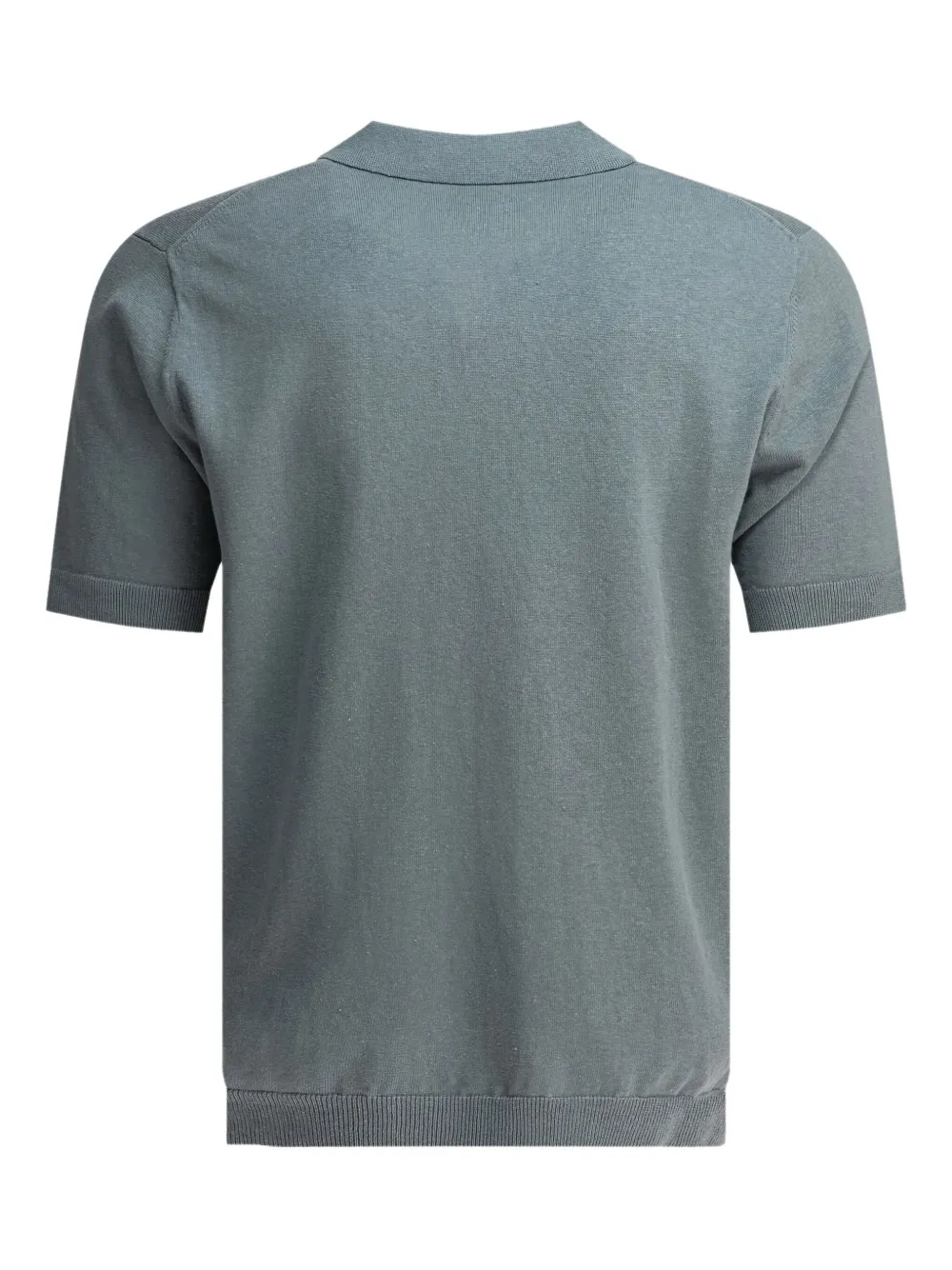 Norse Projects knitted V-neck T-shirt Blauw
