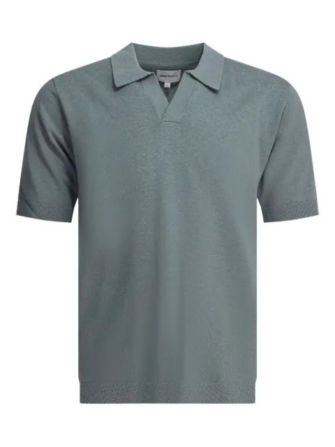 Norse Projects t-shirt en maille à col v