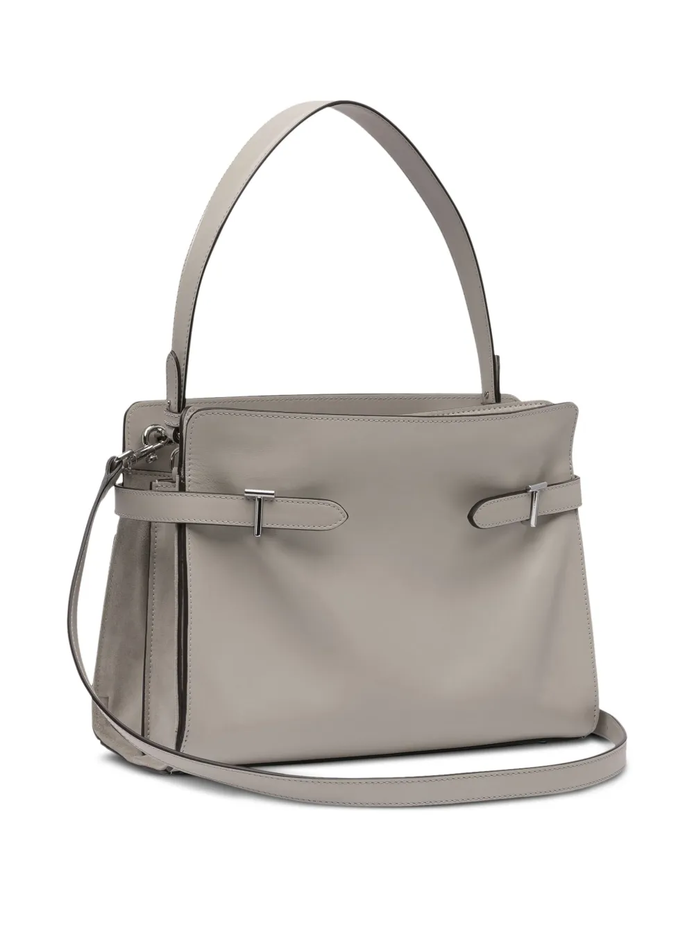 Le Tanneur medium buckle-fastening tote bag - Grijs
