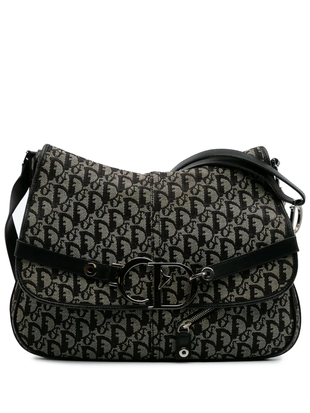 Christian Dior Pre-Owned 2004 ディオリッシモ トロッター キャンバス メッセンジャー ショルダーバッグ - Christian Dior Pre-Owned 2004 ディオリッシモ トロッター キャンバス メッセンジャー ショルダーバッグ -