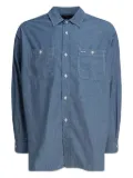 BEAMS PLUS patch-pocket cotton shirt - Blue
