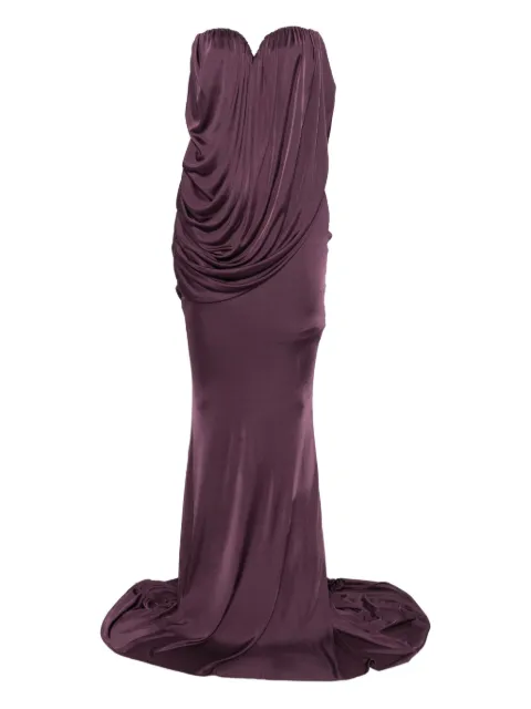 Giuseppe Di Morabito draped strapless dress