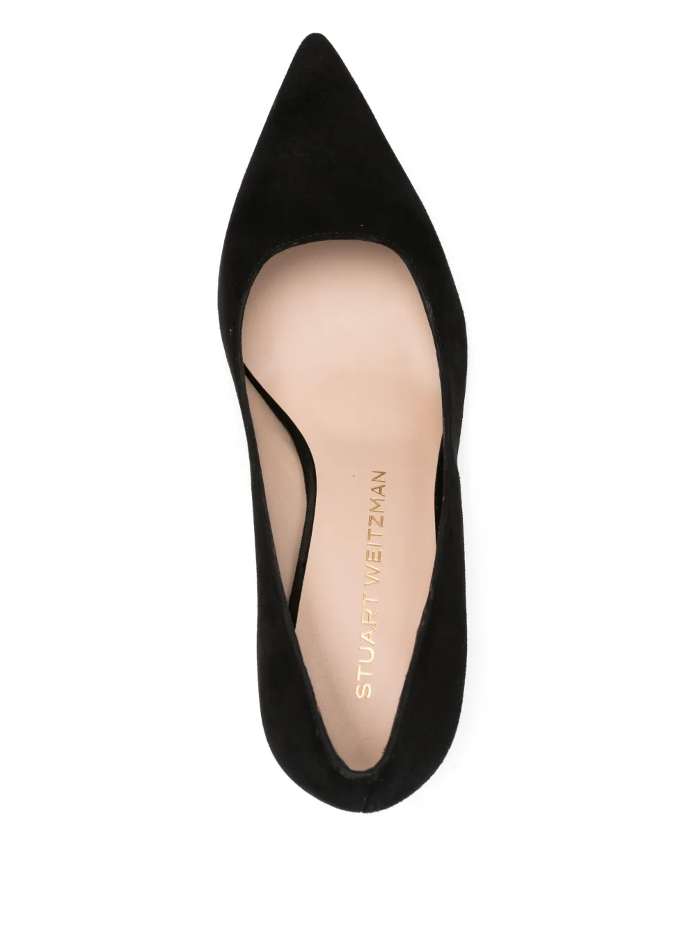 Stuart Weitzman 75mm Stuart Power pumps Black