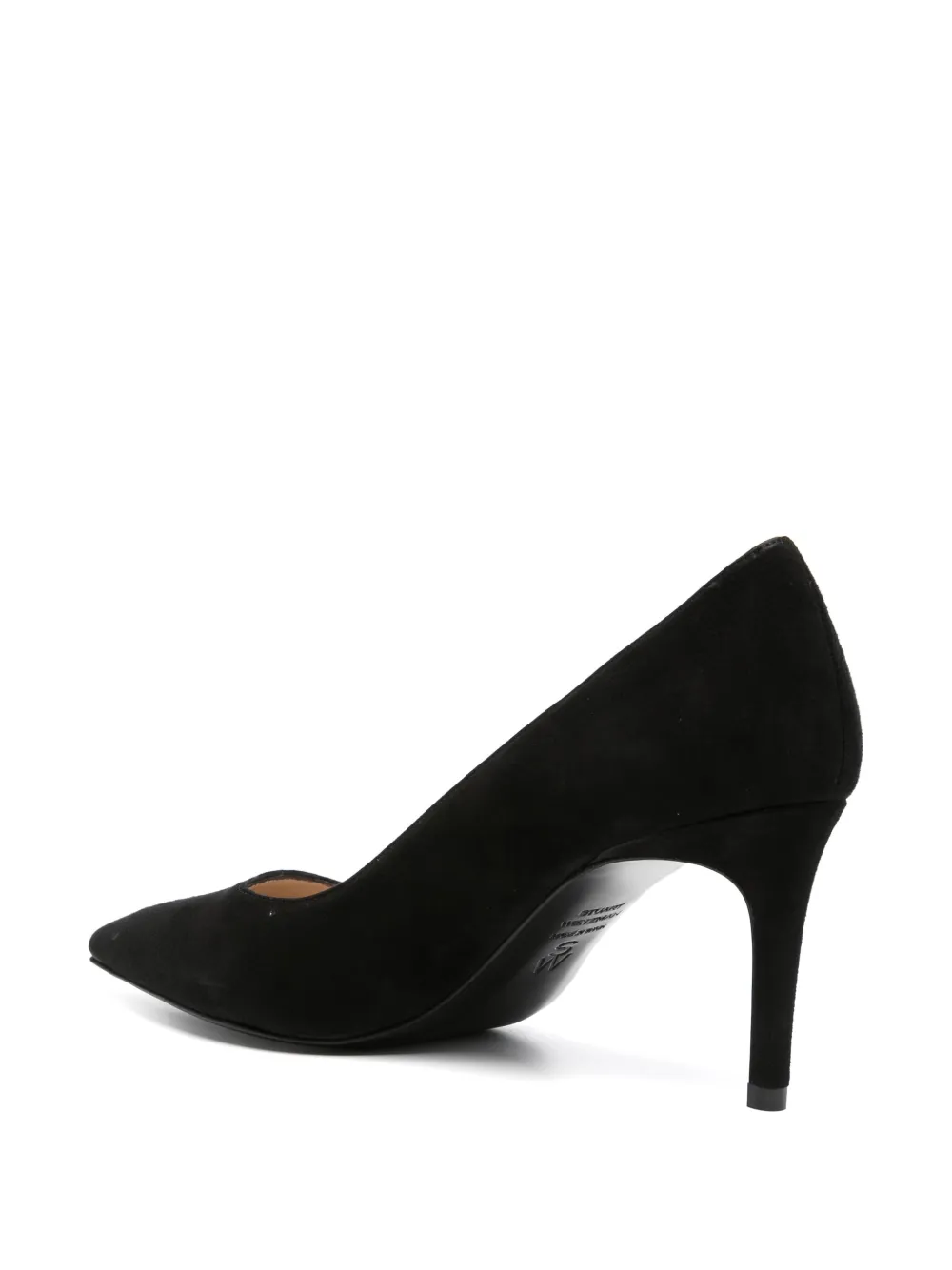 Stuart Weitzman 75mm Stuart Power pumps Black