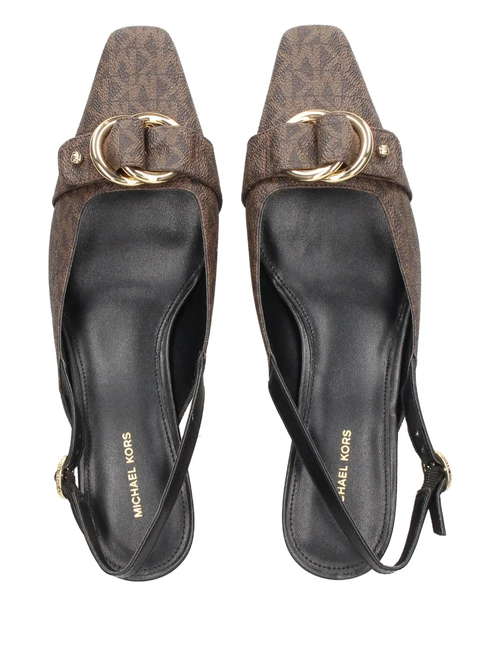 Michael Michael Kors Slingback Kitten-heel Pumps