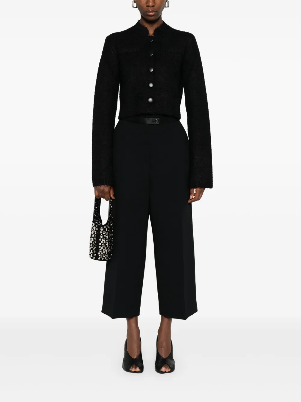 KHAITE wide-leg cropped trousers | Cropped Pants | Image 2