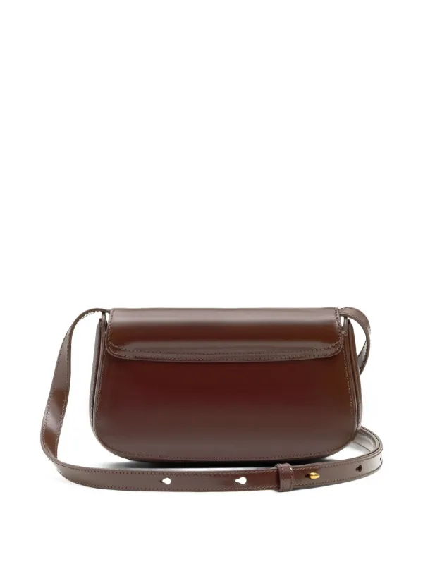 ショルダーバッグ・ポシェット Paris Paris Crossbody - AMI Paris - Leather - Burgundy EGGPLANT Paris Paris Bag | AMI PARIS