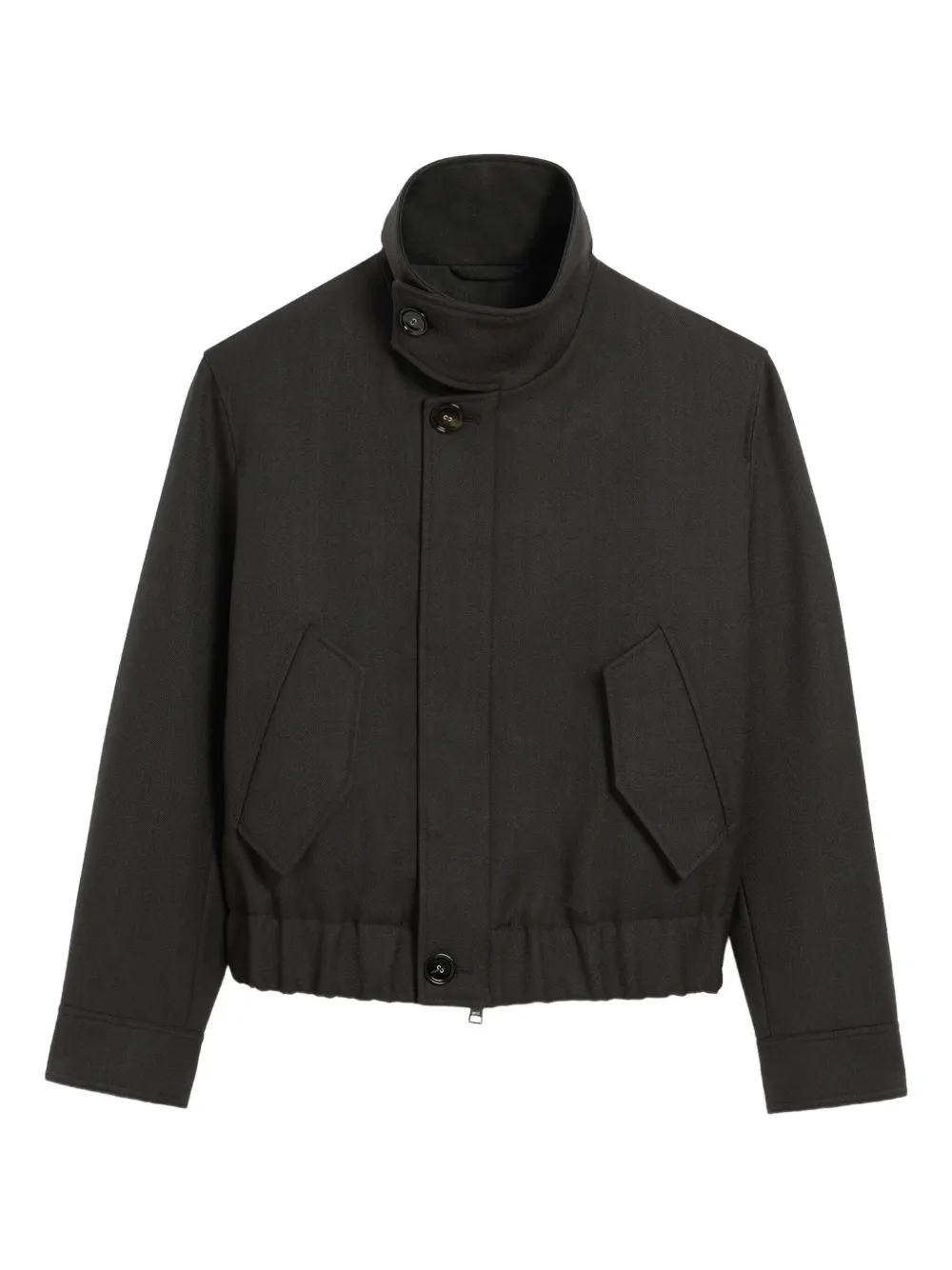 AMI Paris  harrington wool jacket | Black | Image 1