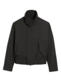 AMI Paris harrington wool jacket - Black