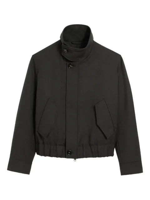 AMI Paris Jaqueta Harrington de lã