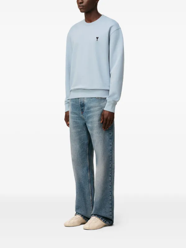 AMI PARIS ブルー Ami de Cceur スウェットシャツ AMI Paris Ami De Coeur スウェットシャツ | ブルー | FARFETCH JP