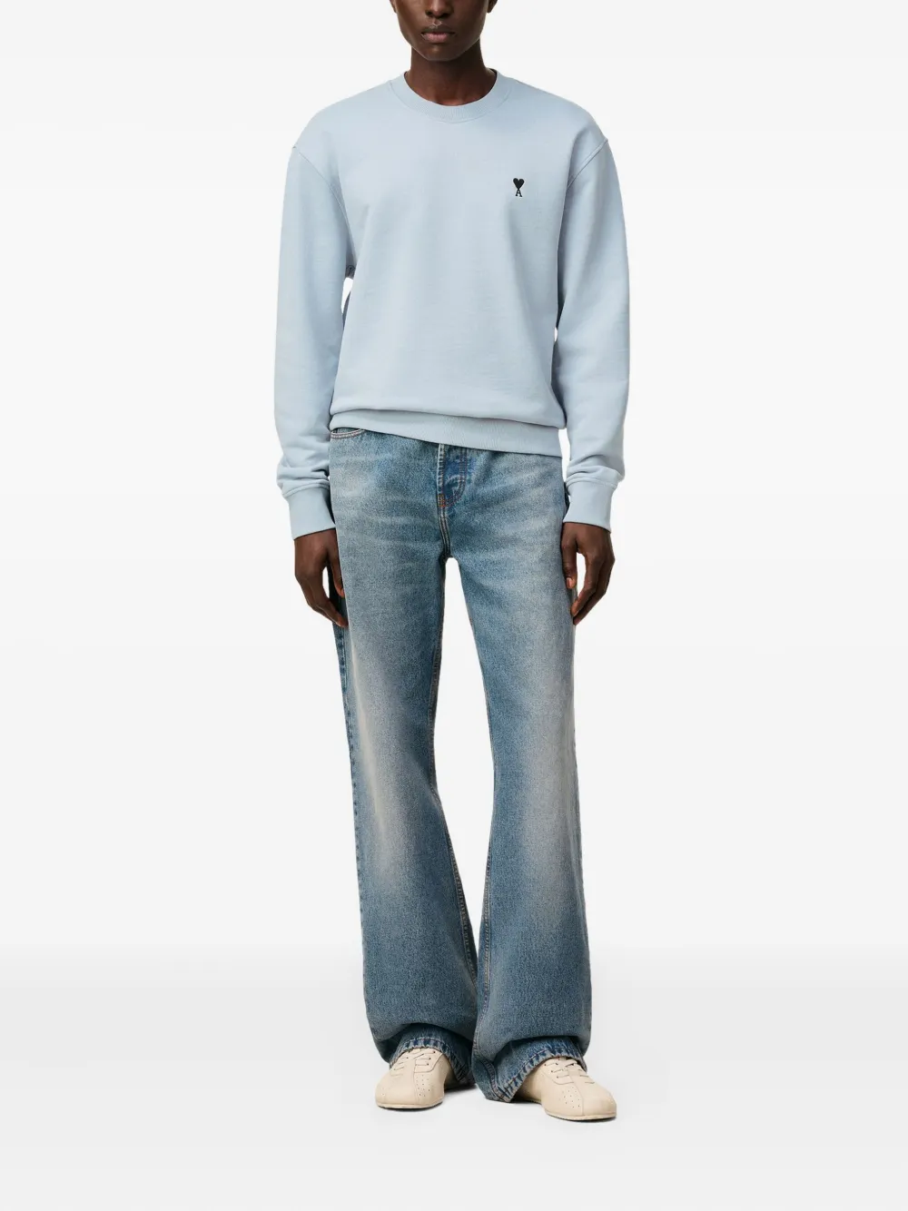 AMI Paris logo-embroidered sweatshirt | Sweatshirts | Image 2