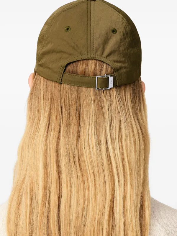 AMI Paris Ami De Coeur スタッズ キャップ | ブラウン | FARFETCH JP