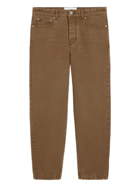 AMI Paris tapered cotton jeans