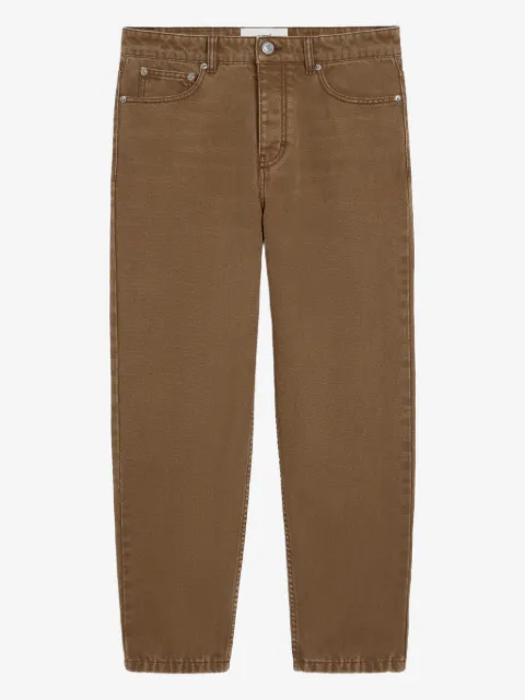 AMI Paris tapered cotton jeans
