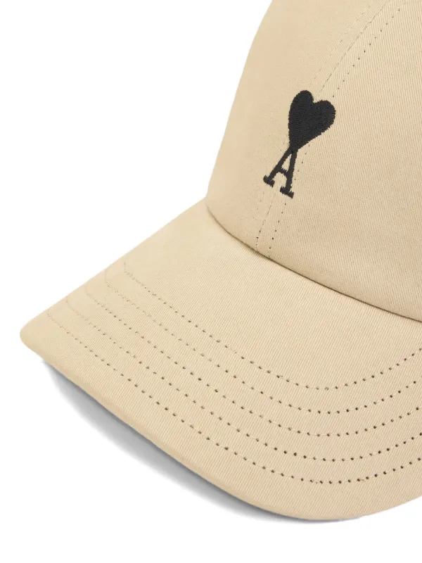 ★AMI DE COEUR SMALL HEART EMBROIDERY CAP ロゴキャップ AMI Paris Ami De Coeur Embroidery Cap | REVERSIBLE